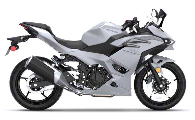 stock picture of a 2024 Kawasaki Ninja 500 best 500cc or under motorcycles