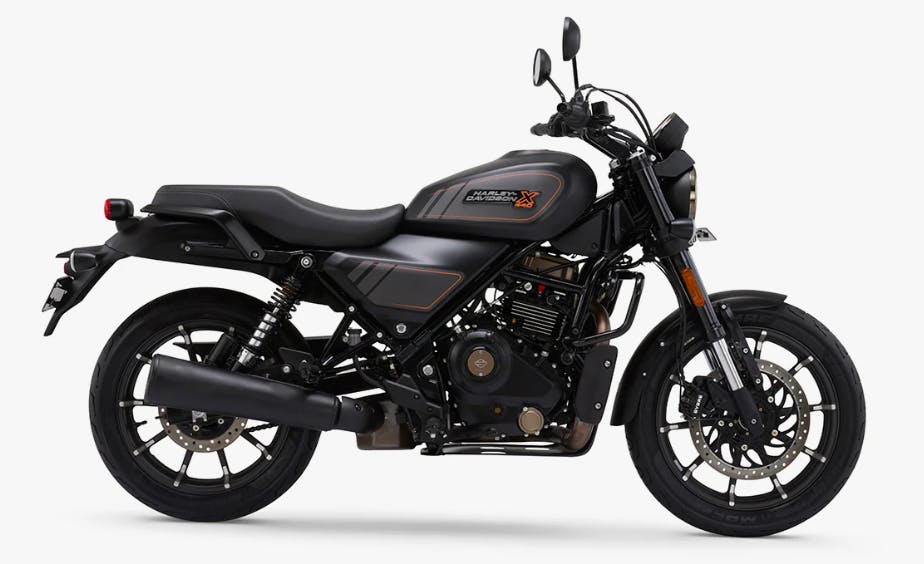 stock picture of a 2023 Harley Davidson x440 best 500cc or under motorcycles