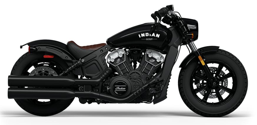 stock picture of a 2024 Indian Scout Bobber how much do indian motorcycles cost