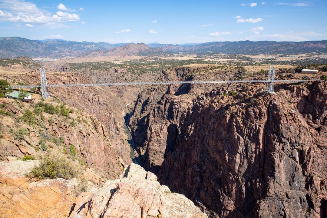 Royal gorge bridge over the arkansas river in colorado Your Colorado Motorcycle Adventures Await