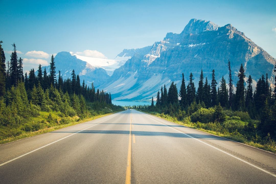 road to Bow Lake your colorado motorcycle adventures await