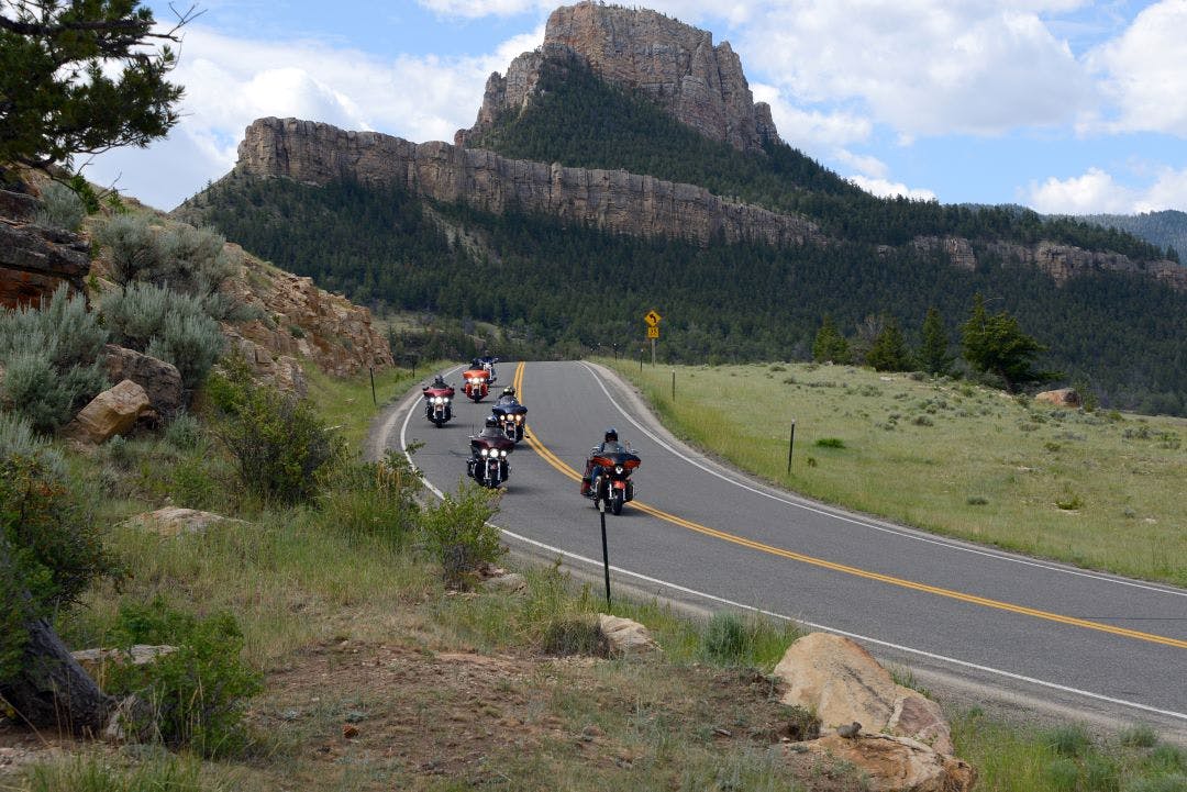 motorcycle riding in wyoming best rocky mountain motorcycle ride