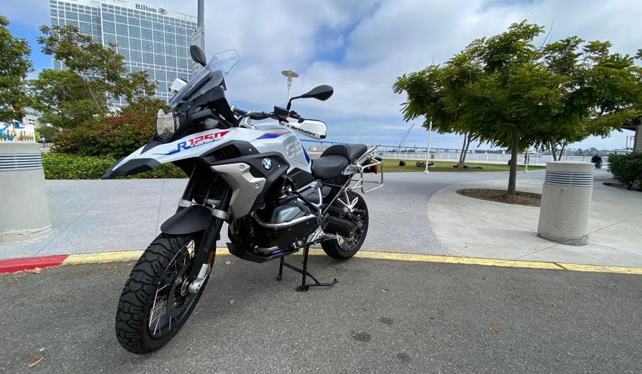 bmw motorcycle for rent with riders share in san diego