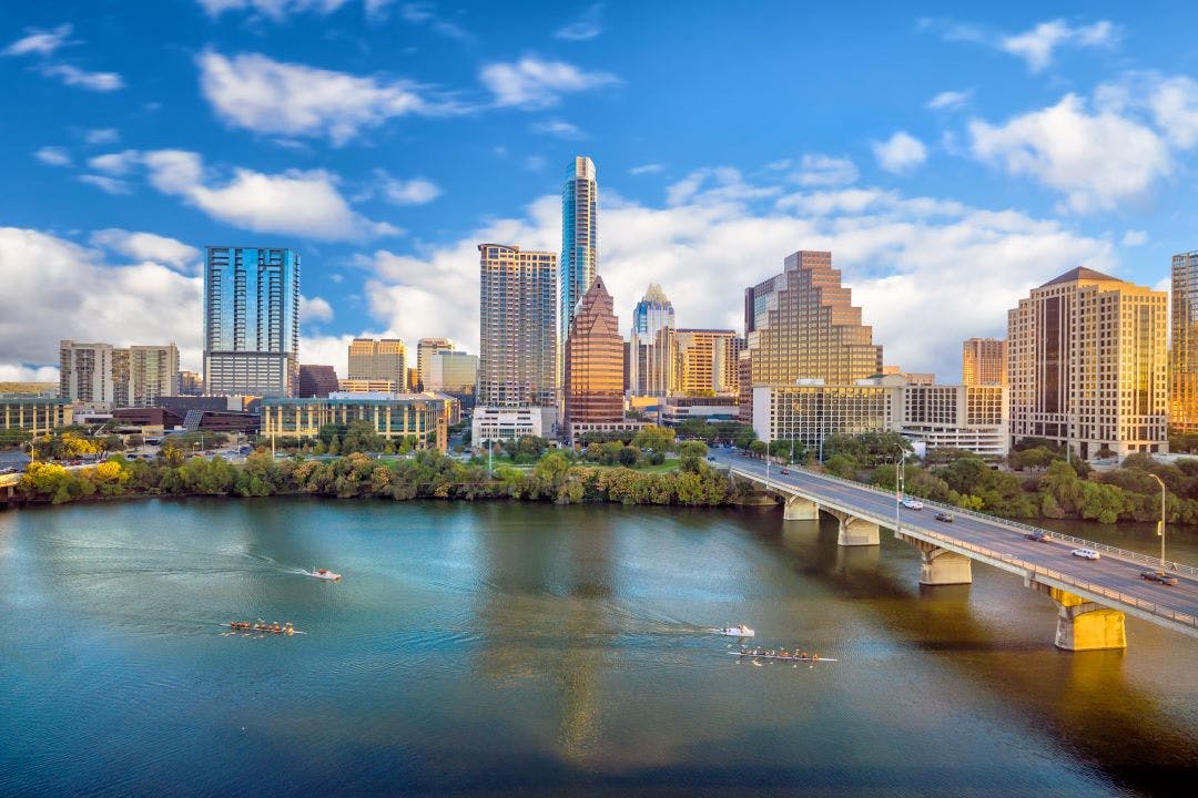 downtown skyline of austin texas How Much Does it Cost to Rent a Motorcycle In Austin, Texas?