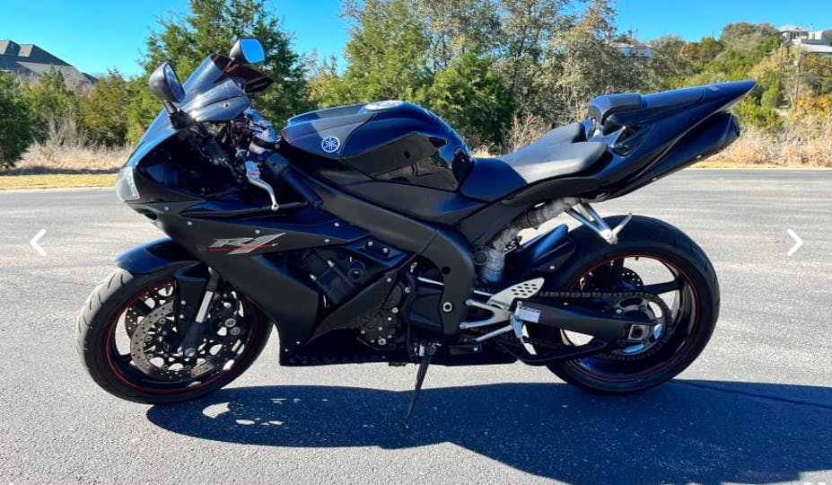 2005 Yamaha YZF-R1 Raven for rent on riders share in austin tx How Much Does it Cost to Rent a Motorcycle In Austin, Texas?