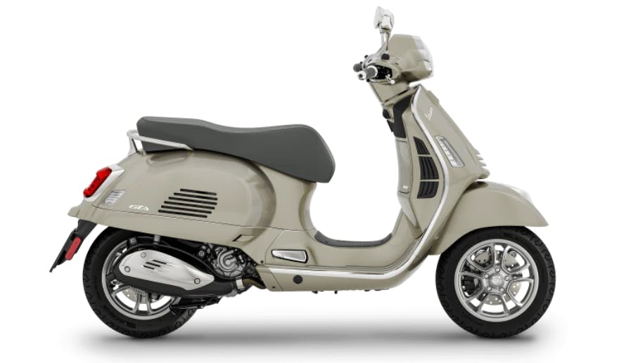 vespa gts 300 in biege How Vespa Compares to Other Scooters
