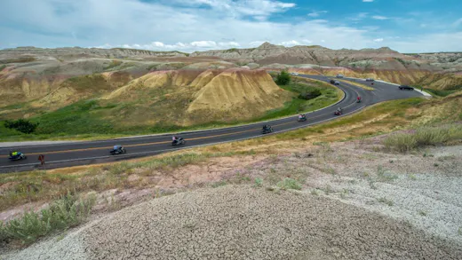 Best South Dakota Motorcycle Rides
