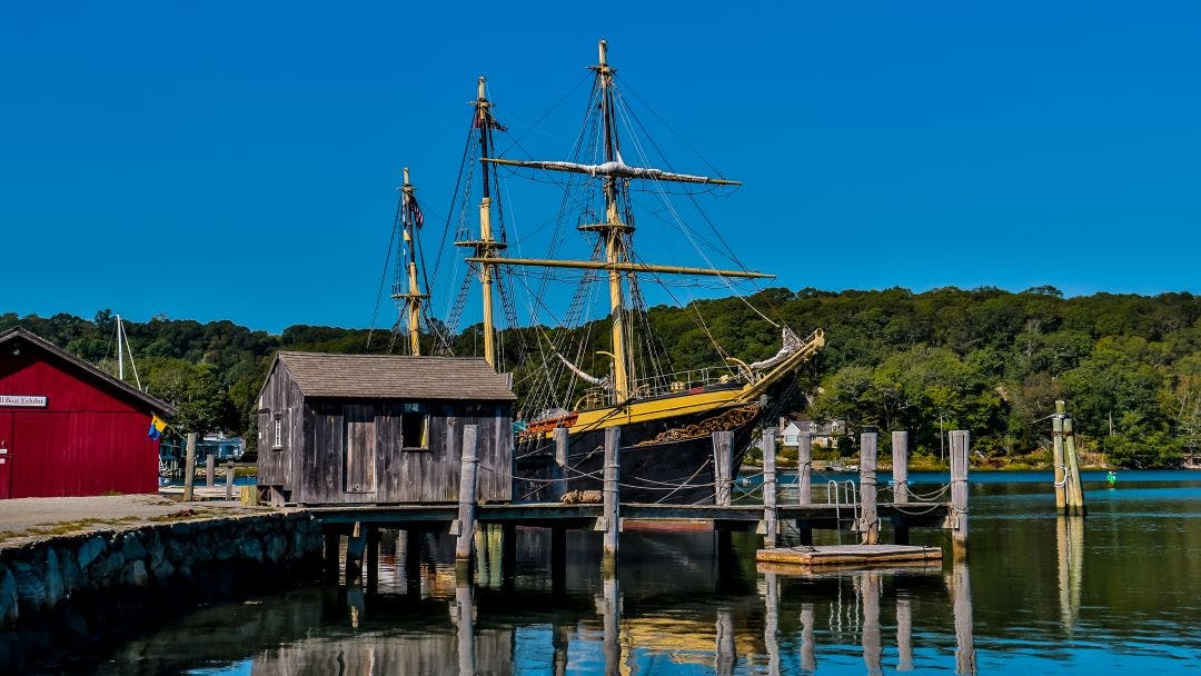 Mystic Seaport Top Northeastern USA Motorcycle Destinations