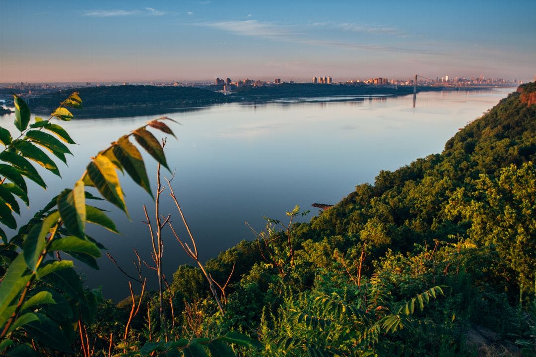 Hudson river at sunrise Top 8 Best Motorcycle Rides in New York State