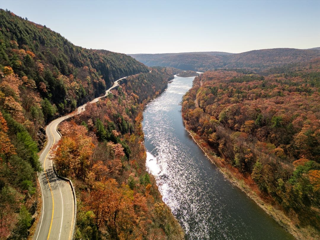 The Hawks Nest in NewYork Top 8 Best Motorcycle Rides in New York State