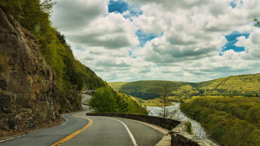 Delaware River Scenic Byway Best Motorcycle Rides in New Jersey State