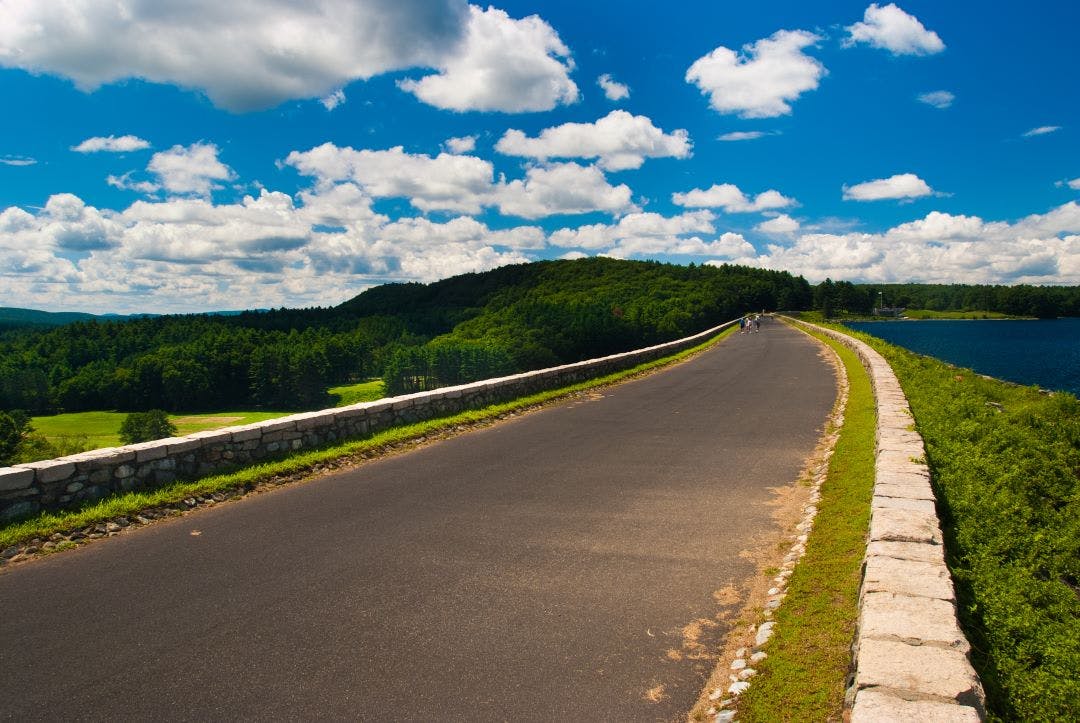 Quabbin reservoir Top Motorcycle Rides in Massachusetts