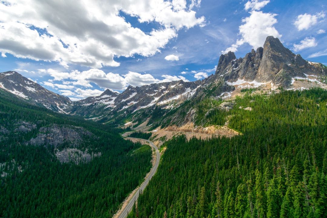 North Cascades National Park Complex - Washington Overlook Is Washington State a Good Place to Ride a Motorcycle?