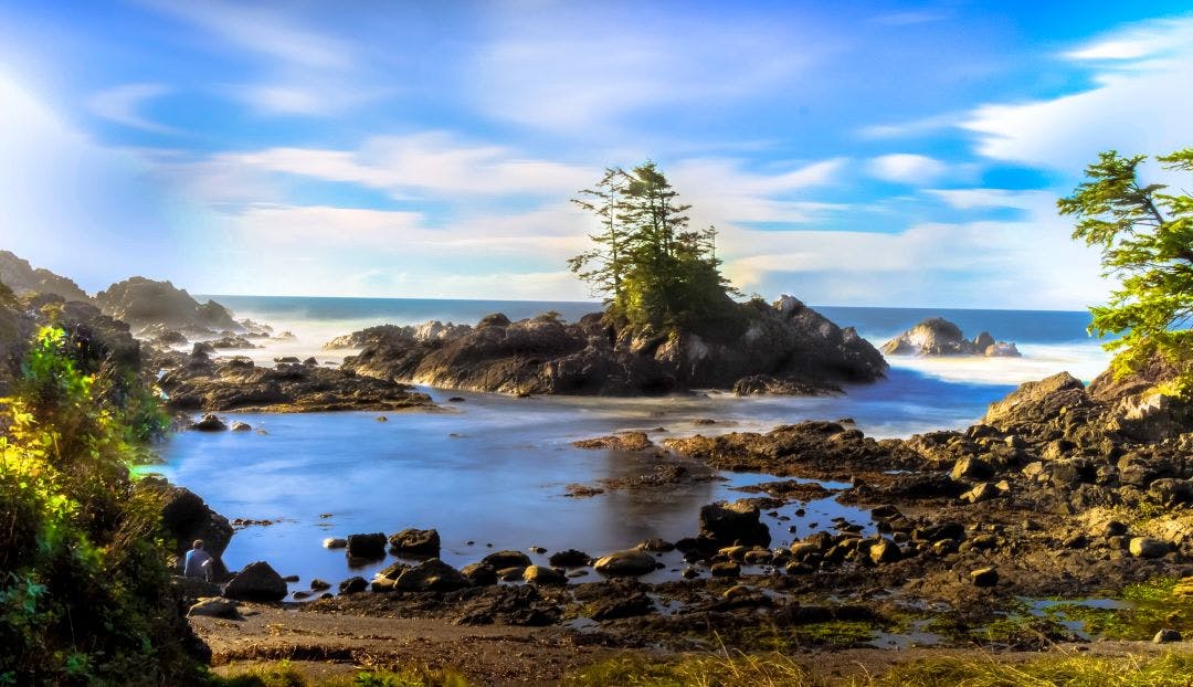 TOFINO BC - A view of the Pacific Ocean in Tofino BC The Perfect Pacific Northwest Motorcycle Trip