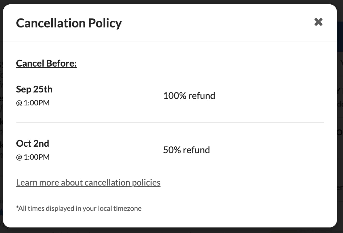 cancellation policy Hidden Fees in Motorcycle Rentals? No Thanks!