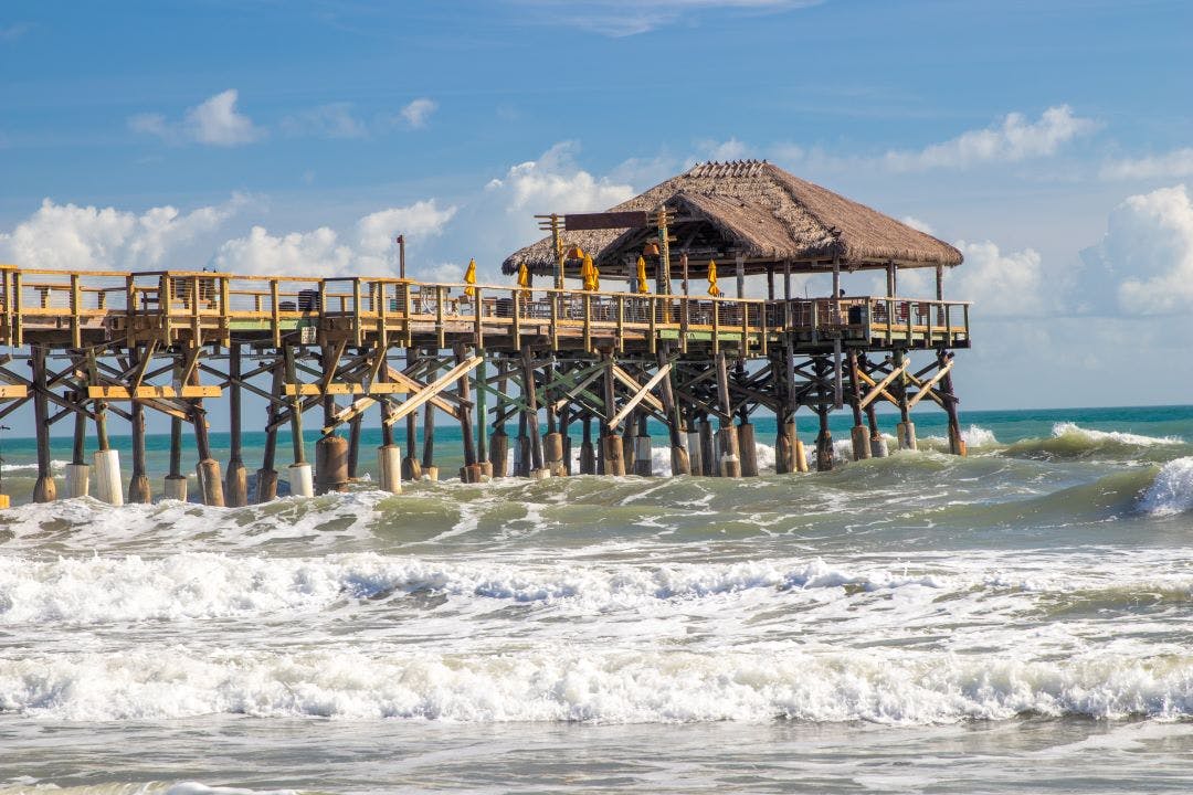 Pier in Cocoa Beach Florida 13 Day Trips to-and-from Daytona Beach