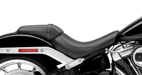 Harley Davidson Fat Boy 114 split seat Harley-Davidson Fat Boy 114 vs. Triumph Bonneville Bobber