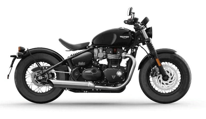 Triumph Bonneville Bobber  Indian Scout Bobber vs. Triumph Bonneville Bobber