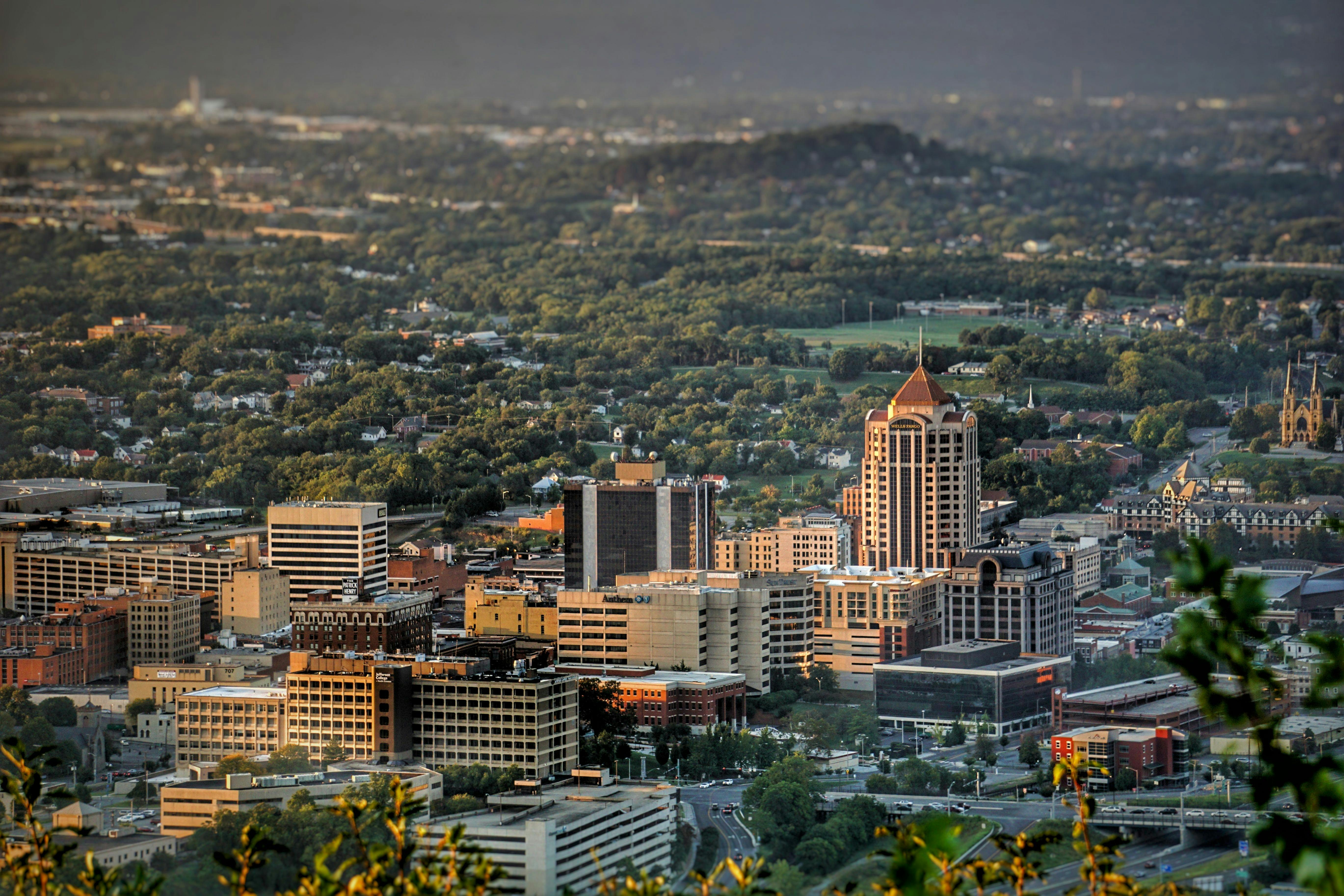 image of pit stop from Nashville to Washington DC - roanoke, virginia