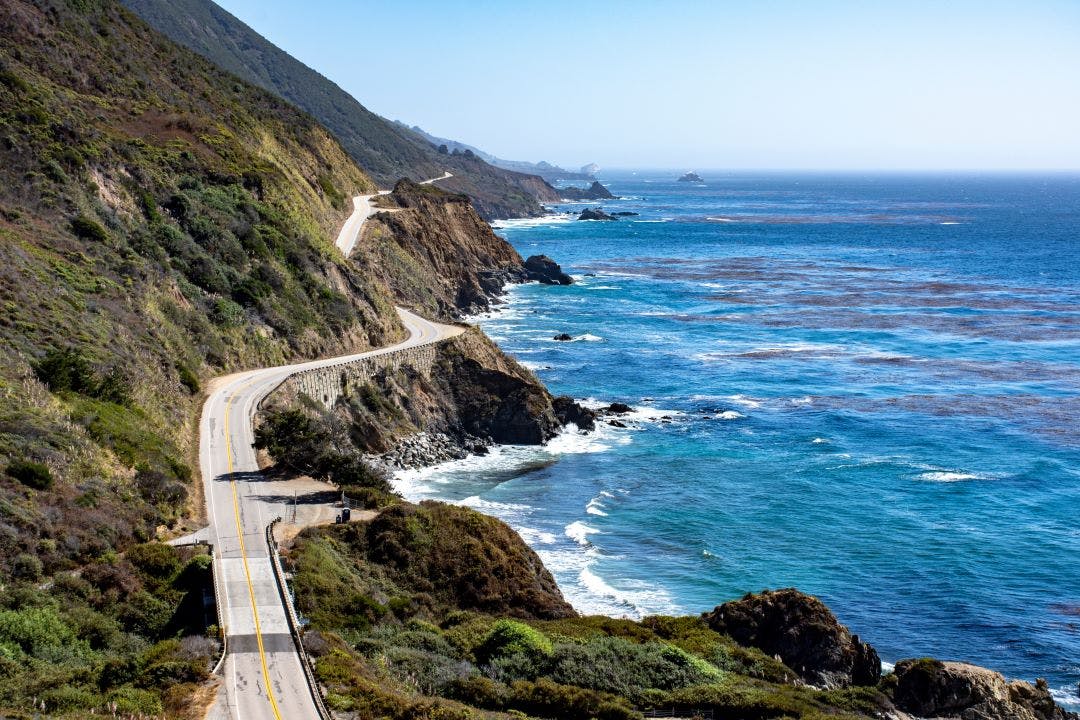 Pacific Coast Highway - Open Road Beginner-Friendly Motorcycle Tours in the United States