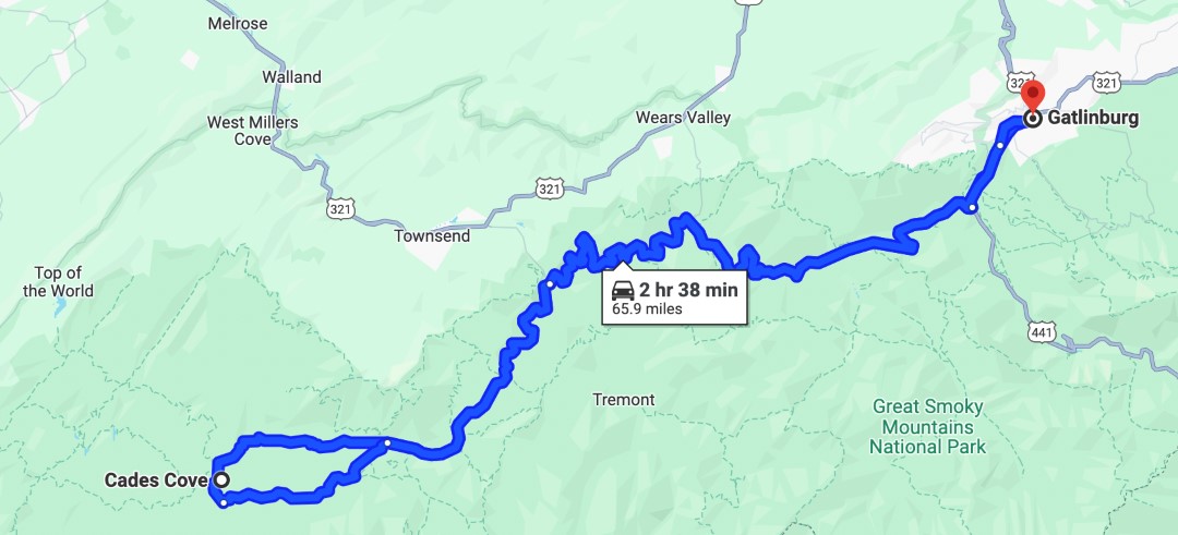 senderos de la bahía cades La lista de los 10 mejores paseos en motocicleta por Tennessee + mapas