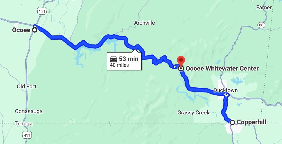 ocoee-route The 10 Top Motorcycle Rides in Tennessee + Maps