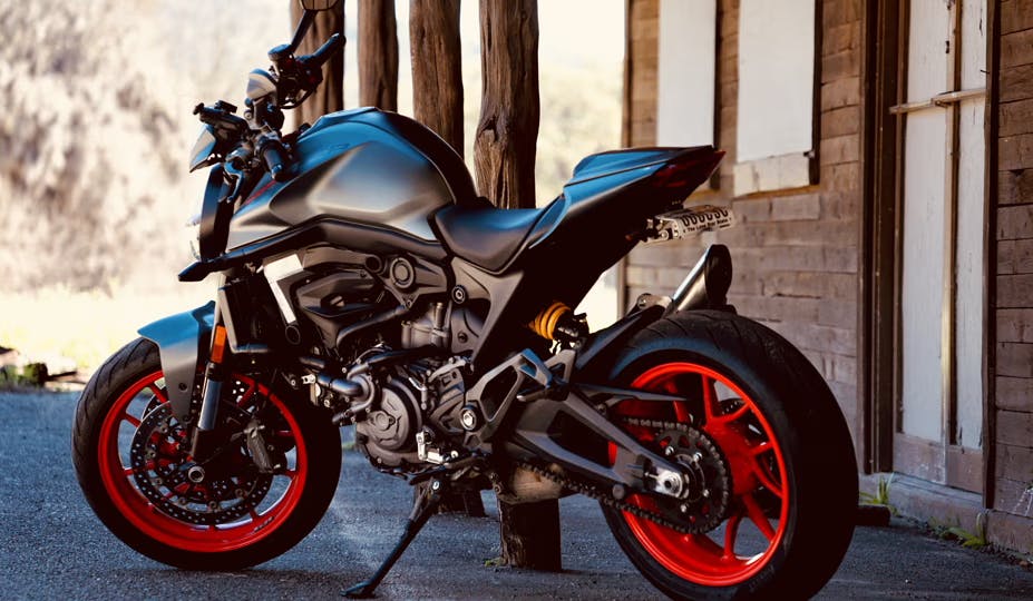 image of ducati monster plus motorcycle - the best motorcycles to rent in san antonio