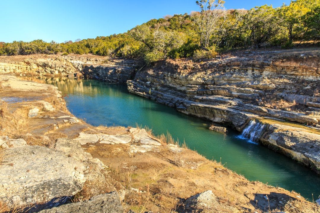 Canyon Lake Gorge formed in 2002 Best 15 Day Trips from San Antonio, Texas