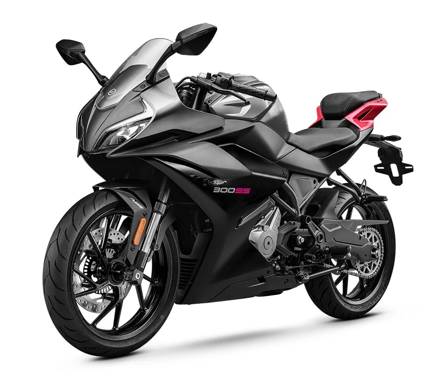 stock image of best 300cc beginner motorcycles - CFMoto 300SS