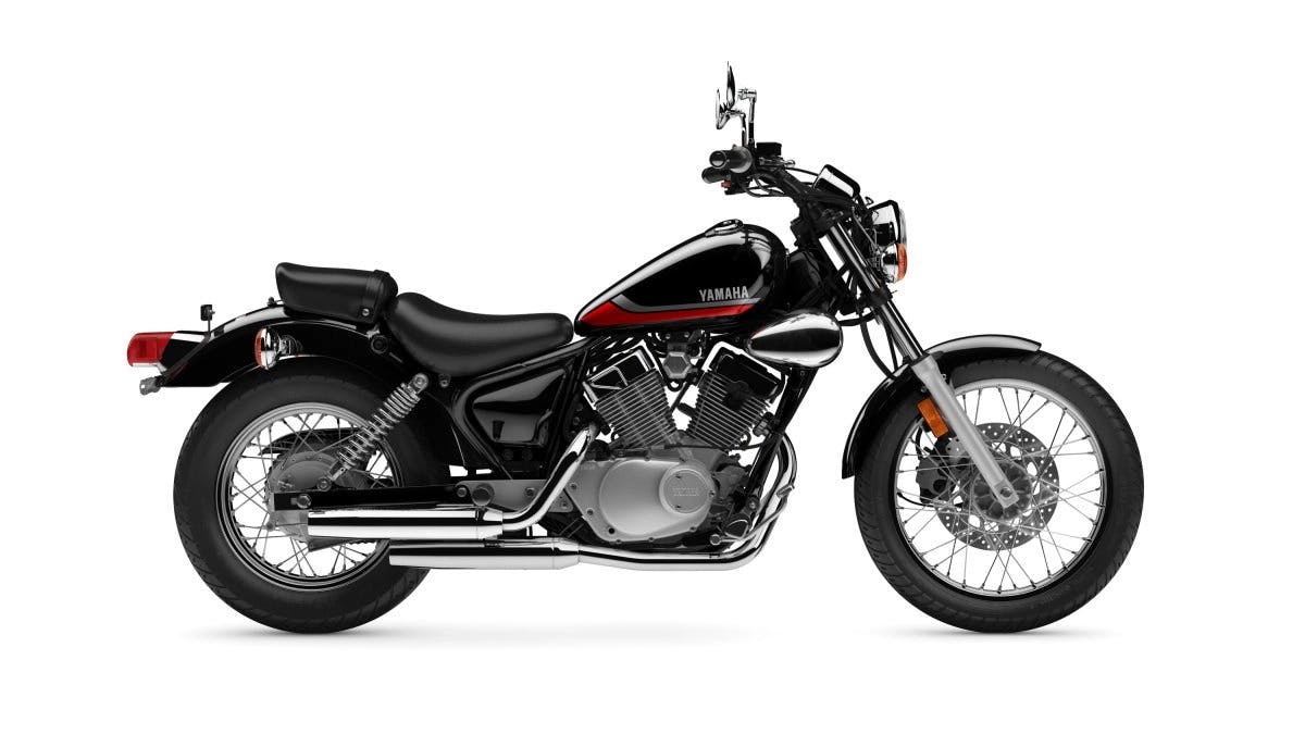 stock image of best 300cc beginner motorcycles - Yamaha V Star 250
