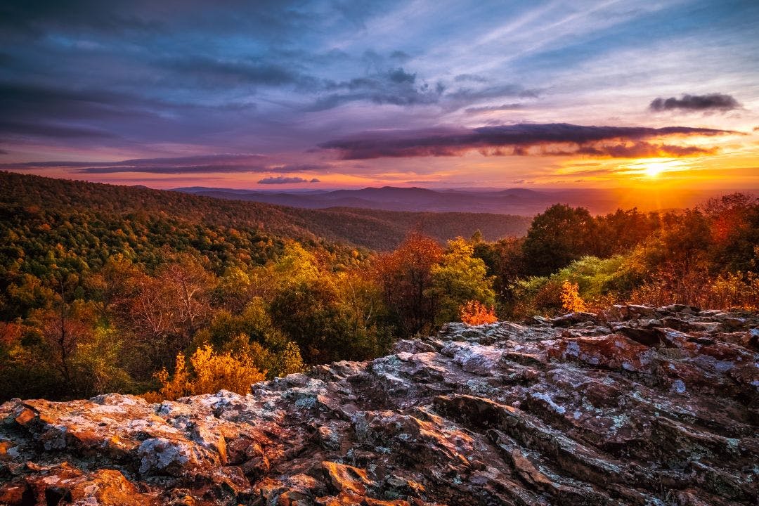 sunrise over the appalacian mountains Top Summer USA H.O.G. Rallies | Harley-Davidson Events
