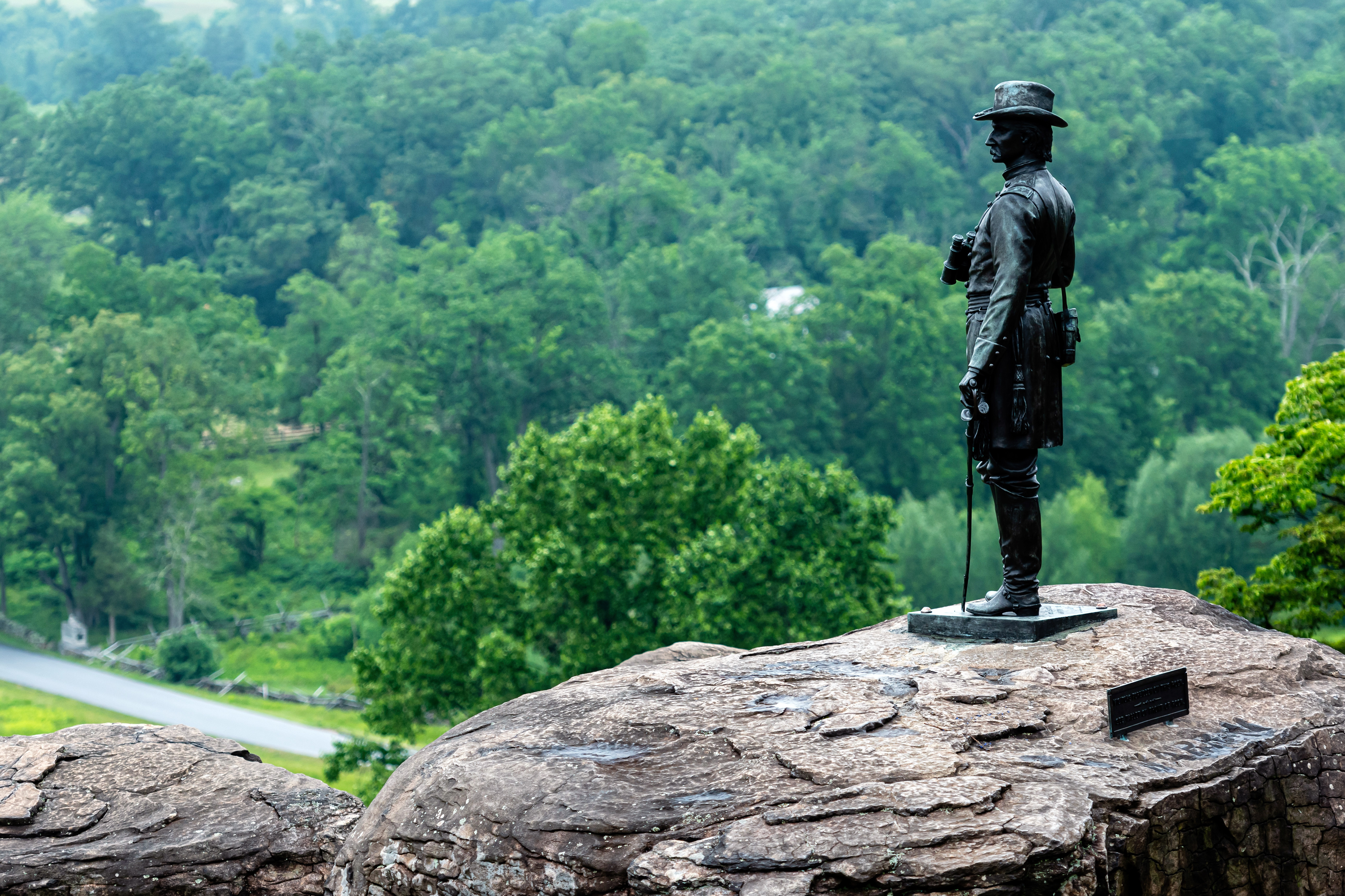 image of statue in gettysburg, pa - browse motorcycle rentals in gettysburg, pa with Riders Share a peer-to-peer motorcycle rental company