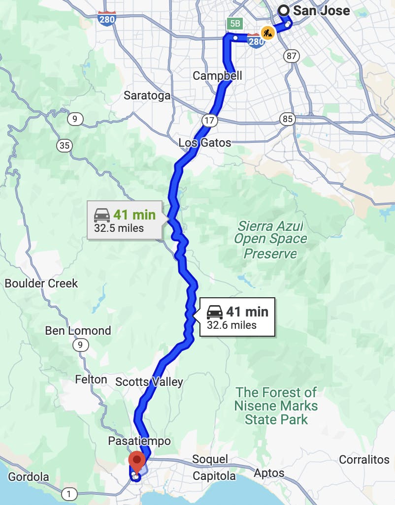 san jose motorcycle tours - West Cliff Drive and Santa Cruz Beach Boardwalk