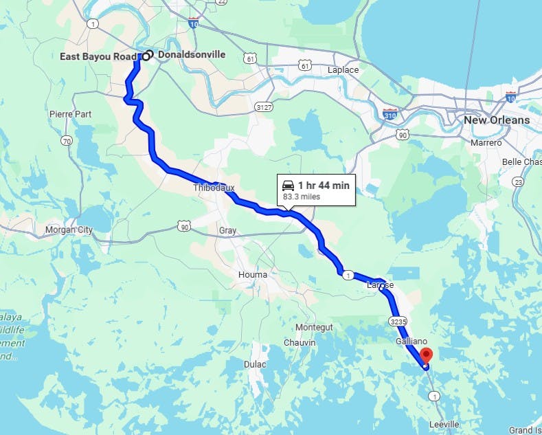 Bayou Lafourche Scenic Highway Top 5 Scenic Motorcycle Roads in Louisiana