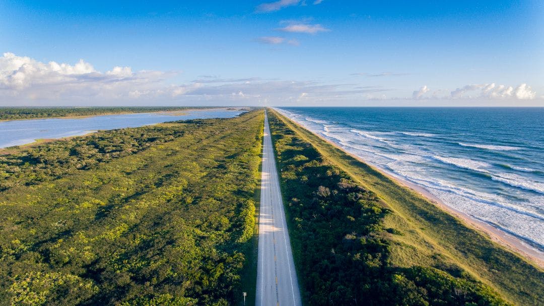 A1A Florida Top Motorcycle Routes in the USA for Scenic Coastal Views