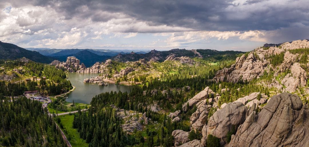 Sylvan Lake in Custer State Park - South Dakota Black Hills Where Should You Tour Next? 5 Motorcycle Tours to Plan Now