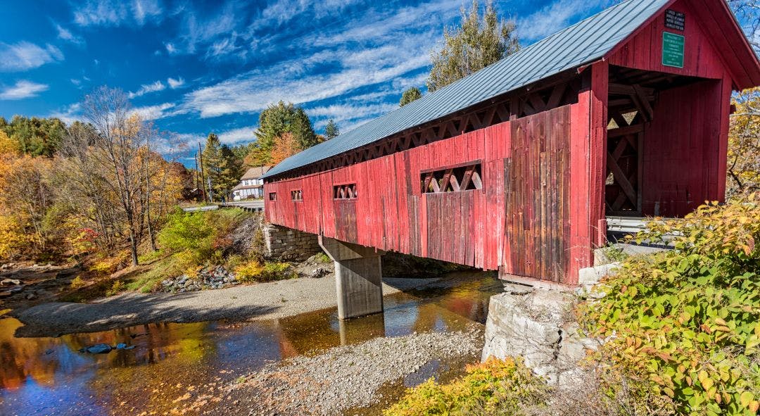 Beautiful covered bridge in Vermont USA Where Should You Tour Next? 5 Motorcycle Tours to Plan Now