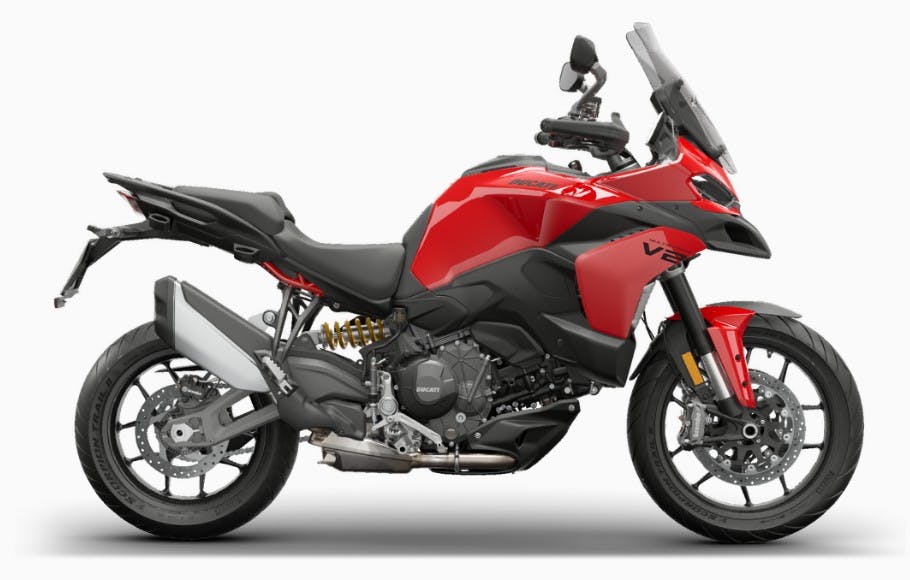 stock image of Ducati Multistrada V2 Rally 11 Best Adventure Bikes on the Market Now & Why