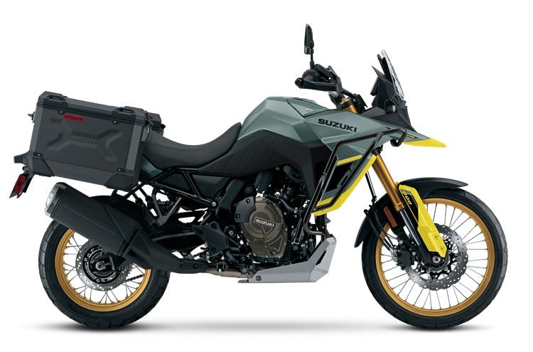 stock image of Suzuki V-strom 800DE 11 Best Adventure Bikes on the Market Now & Why