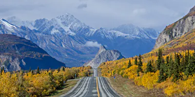 stock image of alaska - motorcycle rentals in alaska