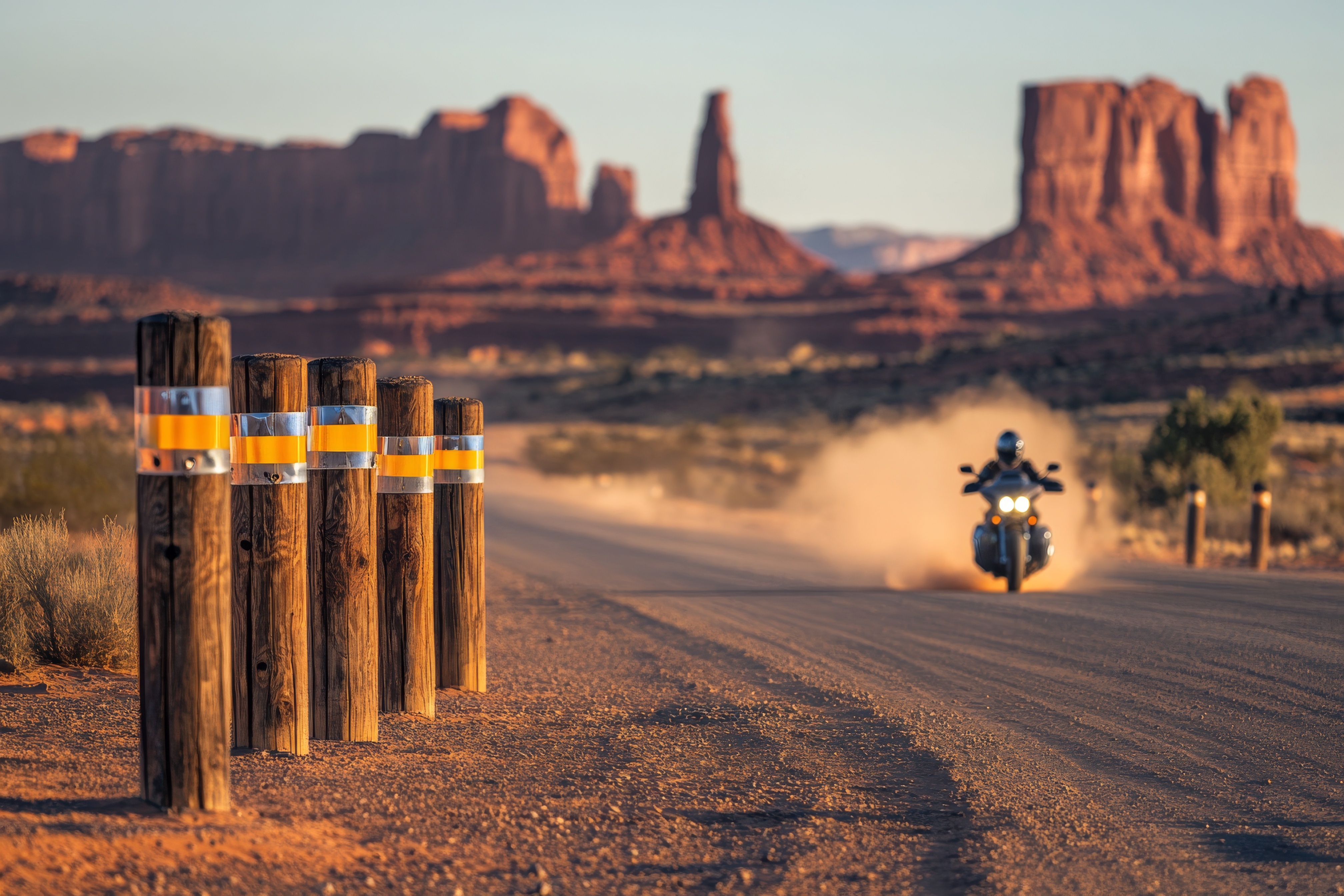 stock image of motorcycle tours in arizona