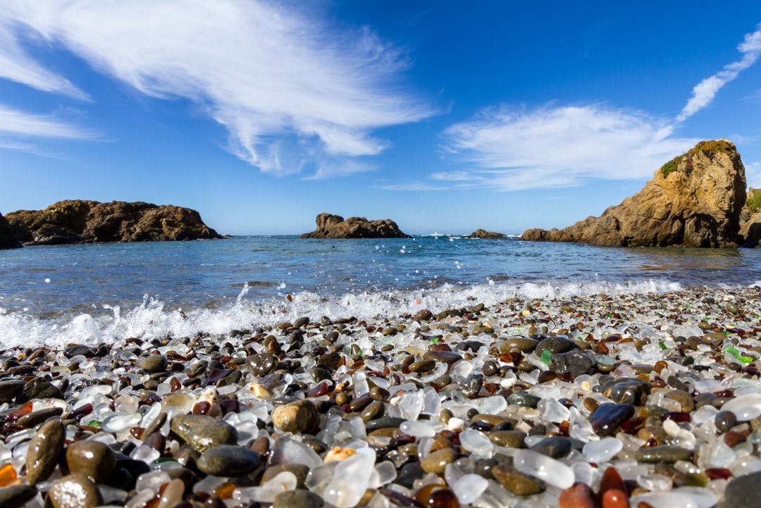 glass beach fort bragg california 50 Experiences for the Your California Bucket List