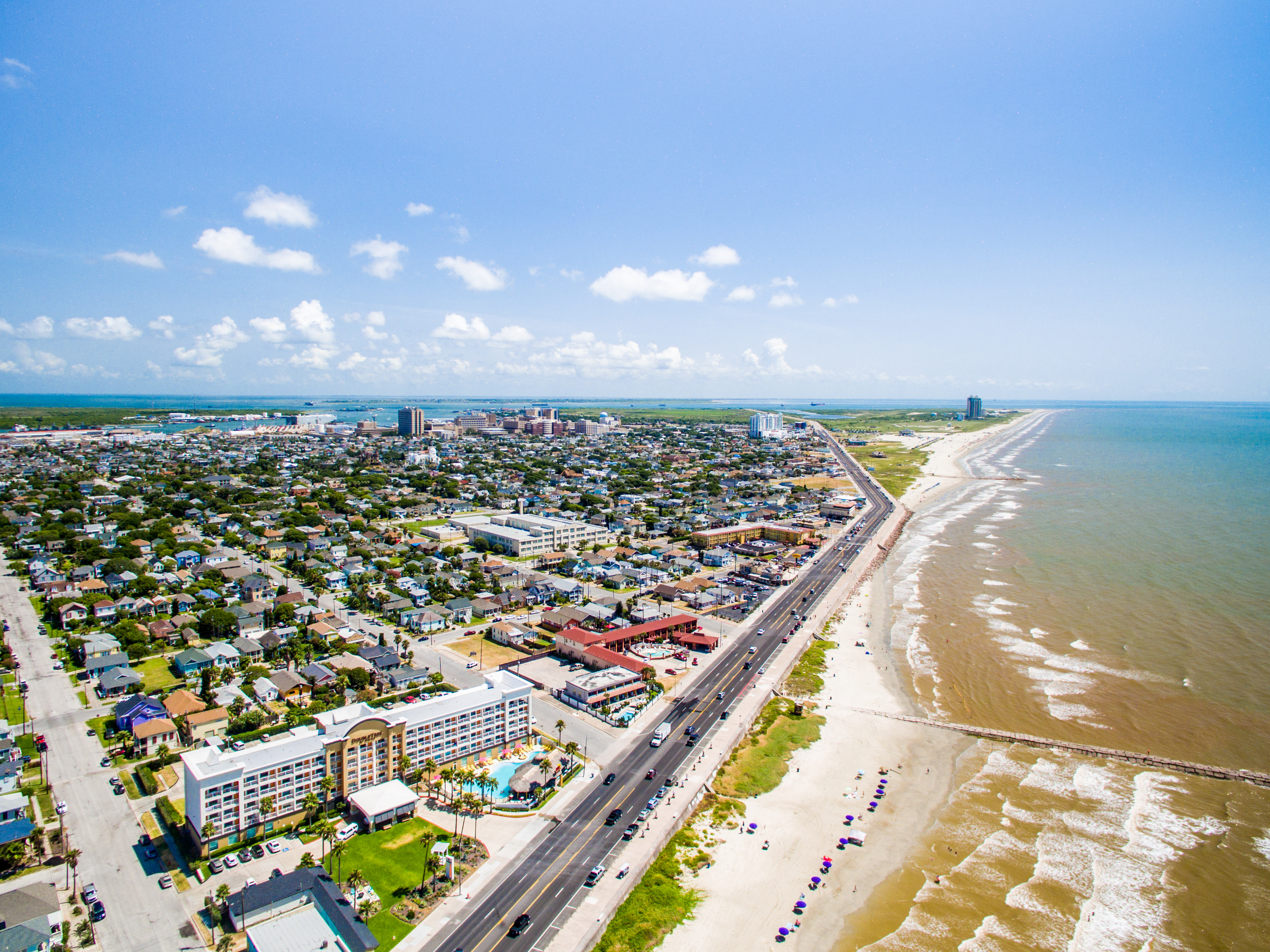 stock image of galveston, tx - browse motorcycle rentals in galveston with Riders Share, a peer-to-peer motorcycle rental company
