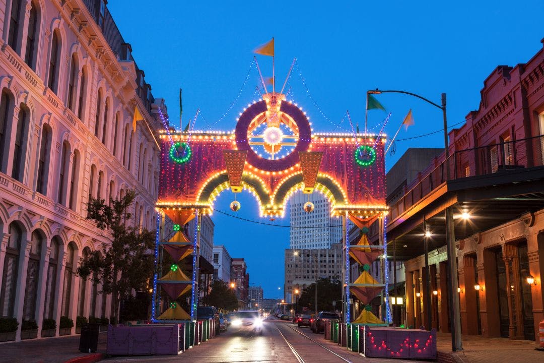Boone Powell Arch in historic district galveston texas Lone Star Rally 2025 Info - Galveston, TX - Nov 6-9th