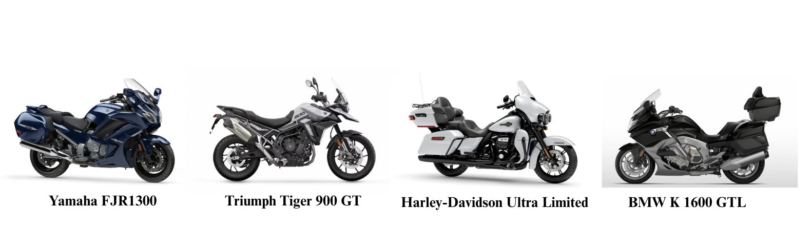 stock img of Most Comfortable Motorcycle For Passengers: Honorable Mentions