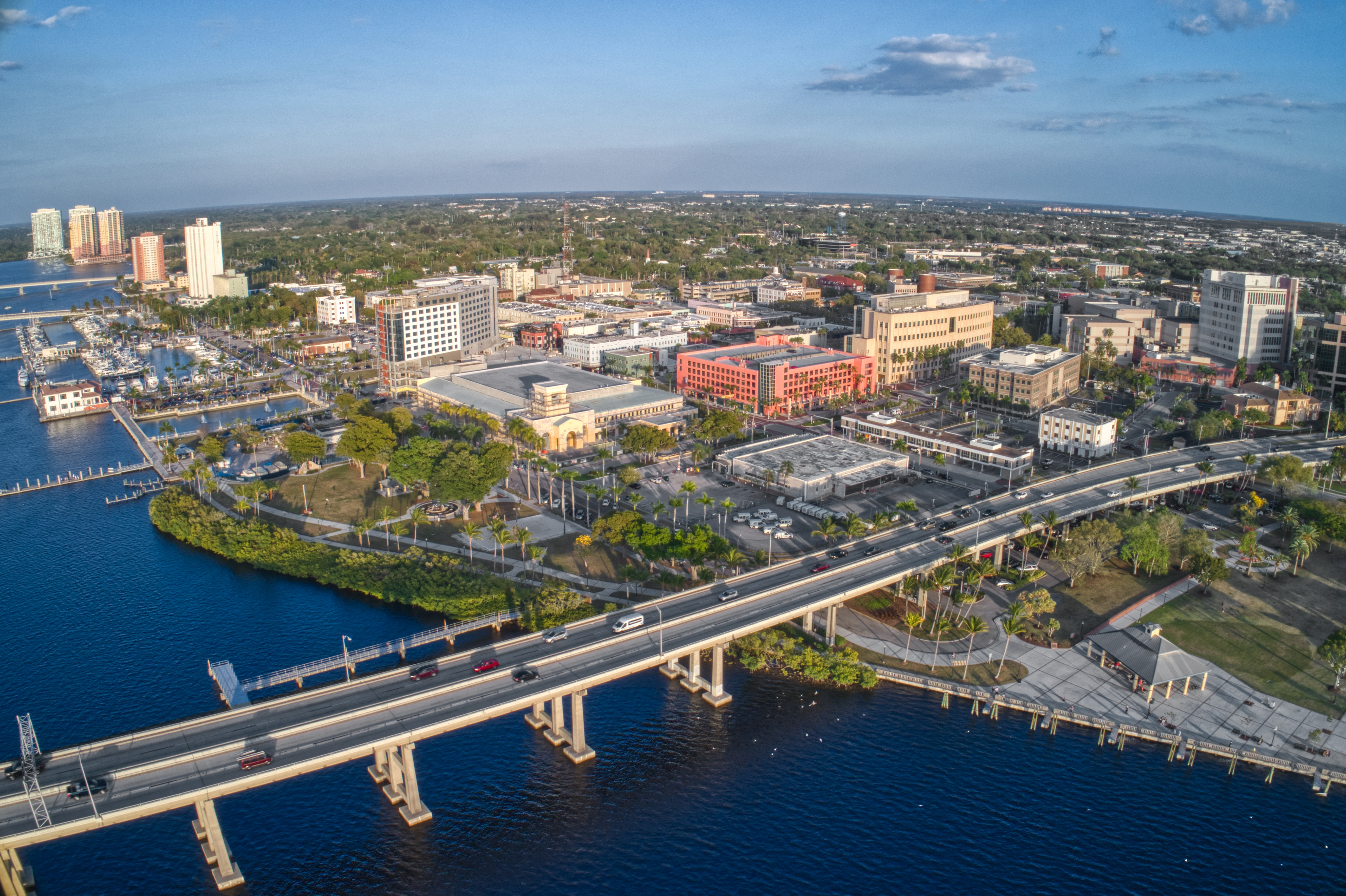 image of bridge in fort myers fl - browse motorcycle rentals in fort meyers fl with Riders Share