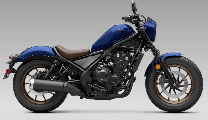 2025 Honda Rebel 500 ABS SE stock photo Beginner Motorcycle Rentals | Best Bikes for New Riders