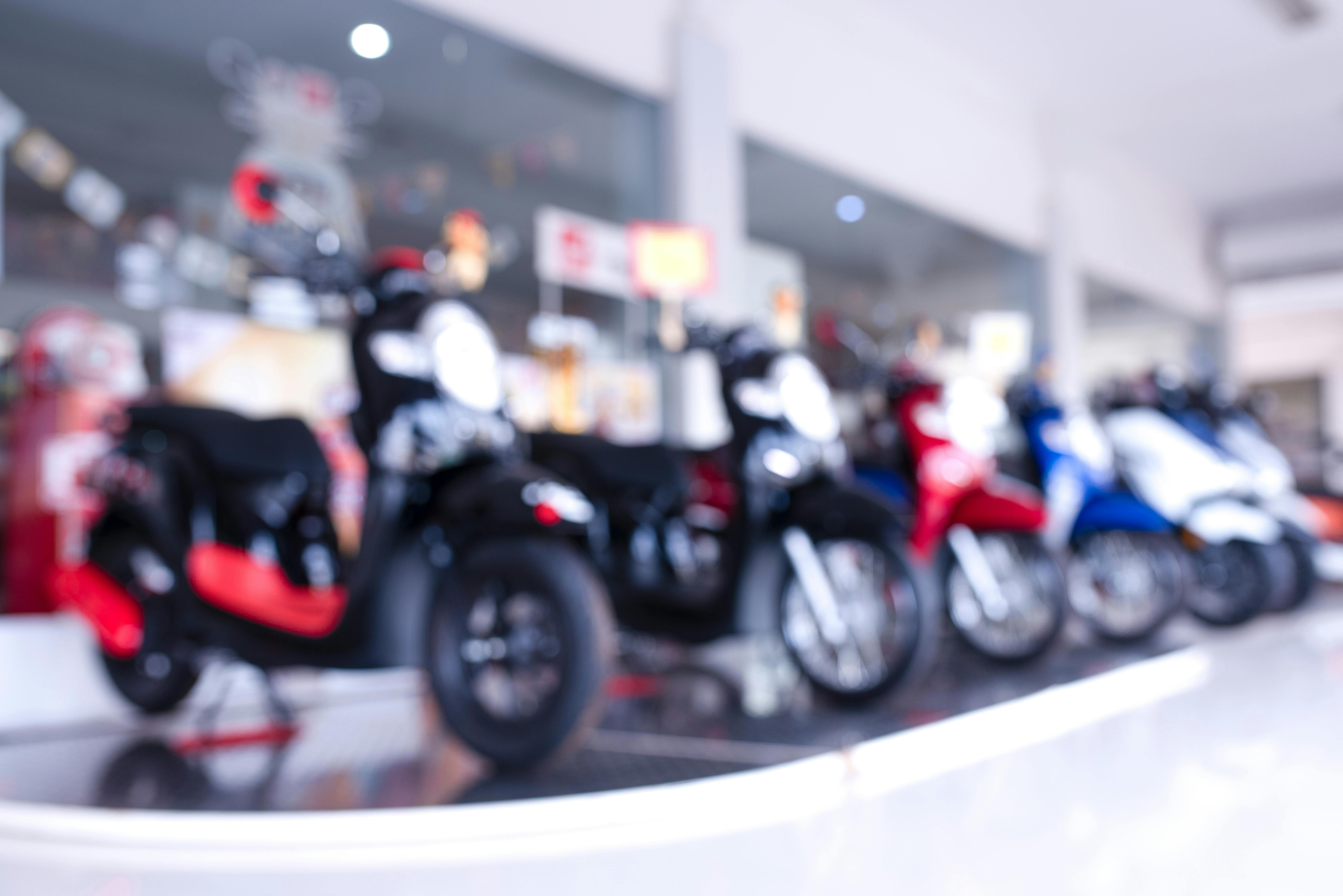 image of blurred motorcycle expo lineup - Colorado Motorcycle Expo 2026 info