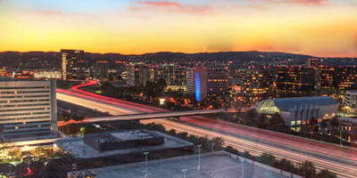 image of irvine, ca skyline - browse motorcycle rentals in irvine, ca with Riders Share