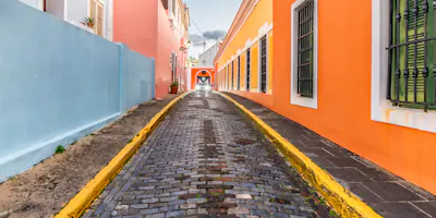 image of old san juan road - browse motorcycle rentals in puerto rico on Riders Share